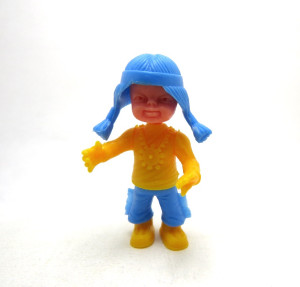 Baby Indianerkinder 1984 blau/gelb 2