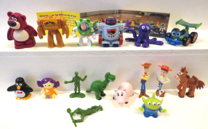 Komplettsatz Albert Heijn Toy Story , 16 Figuren + BPZ