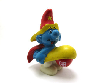 Schleich Schlumpf Magie mit Kugel Werbeschlumpf Grand Bazaar