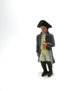 Soldat mit Dreispitz u. Dokument Hemd bemalt 6