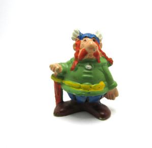 Asterix 1976 Majestix hellgrüner Umhang