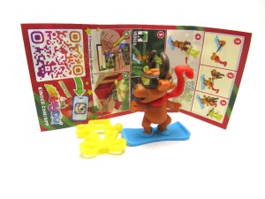 Christmas 2025 , VD262A Renntier auf Snowboard + BPZ