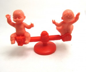 Babys mit Karussell 1978