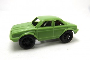Schwungrad-Autos (1. Serie) Jaguar grün