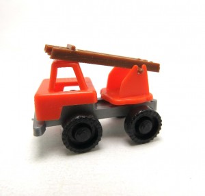 Baufahrzeuge 4 .1 / Leiterwagen orange