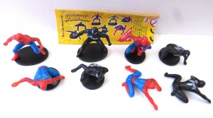 Zaini Spiderman Komplettsatz + Beipackzettel