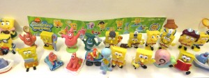 Bip SpongeBob 36 Figuren Komplettsatz + BPZ