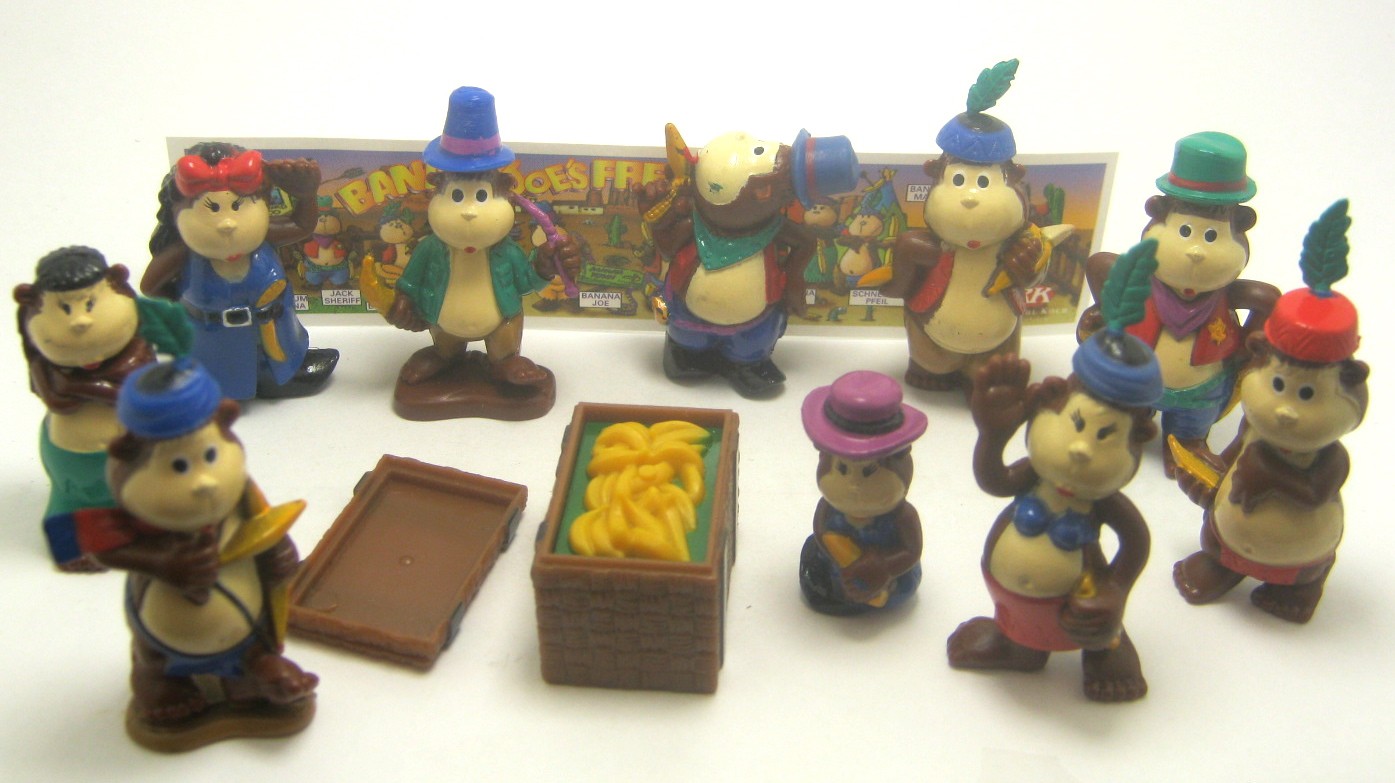 Auswahl Komplettsätze Figuren und Spielzeug aus dem Jahr 2014 