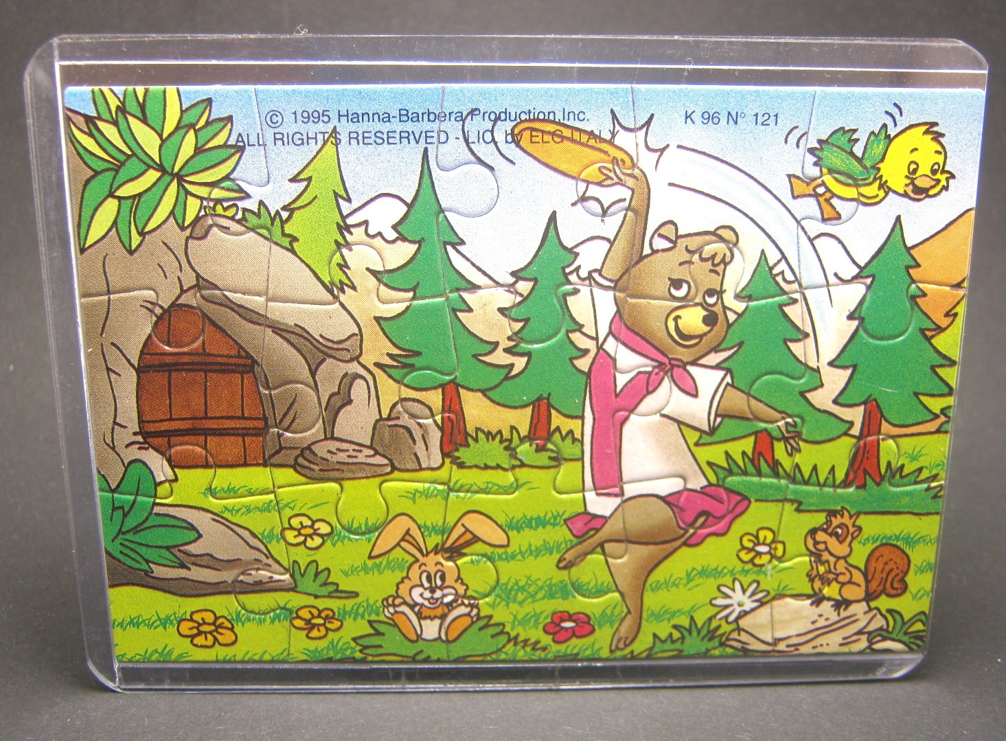 außen PUZZLE: Yogi Bear 1995 Superpuzzle alle 4 BPZ 