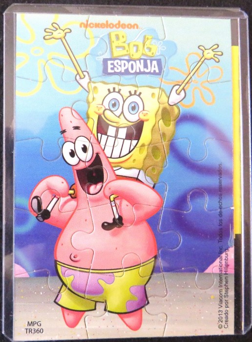 Puzzle SpongeBob Mexiko + Beipackzettel