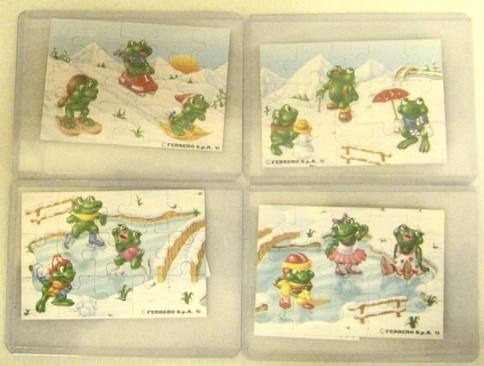 Ranopla  Puzzle Komplettsatz 1993 + Beipackzettel