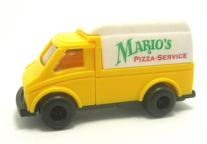 City Transporter 1994 , Marios Pizza-Service + Beipackzettel