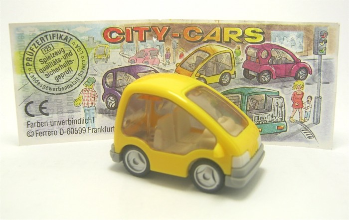 City-Cars 1996 , Mini-Van + Beipackzettel