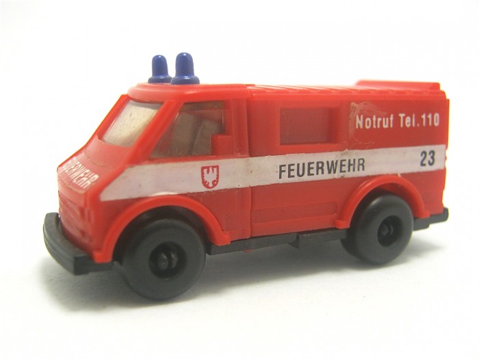 Helfer im Einsatz 1993 , Feuerwehr-Mannschaftswagen