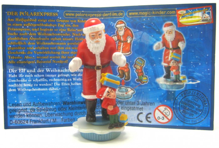 Der Elf und der Weihnachtsmann + Beipackzettel C-205 Der Polarexpress