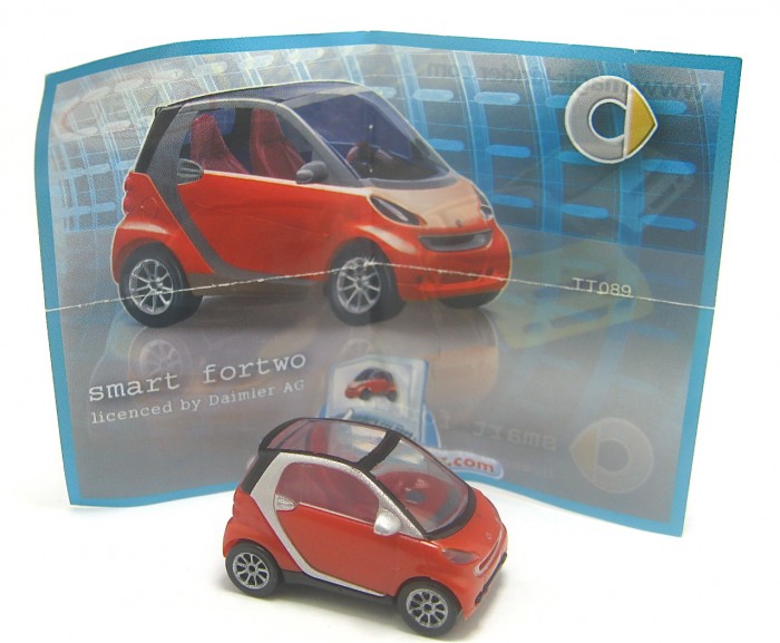 Smart 2008 , Smart rot TT089 + Beipackzettel