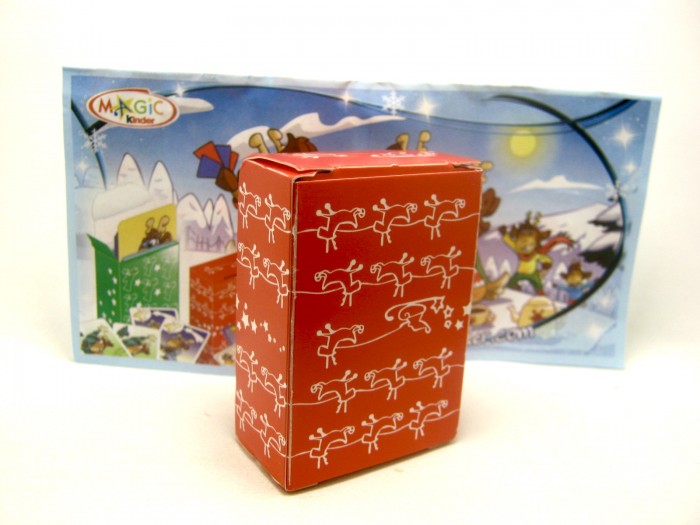 Maxi - Weihnachten 2013 , Rentier Kartenspiel + Beipackzettel