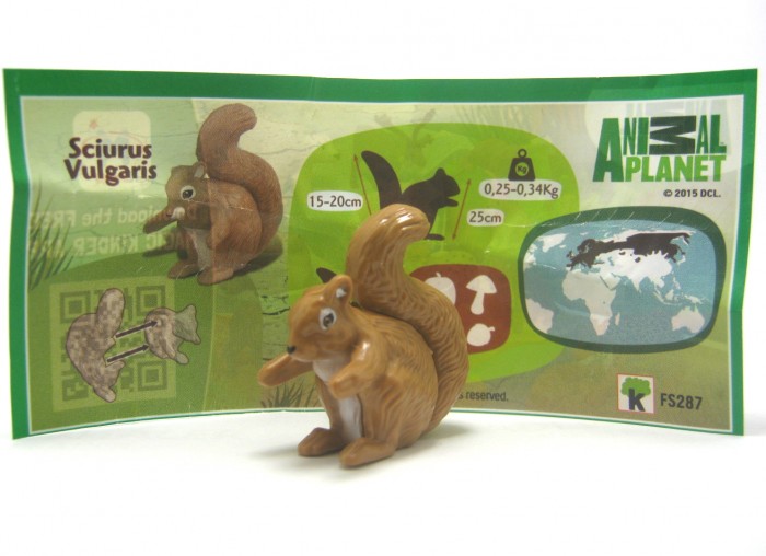 Animal Planet Eichhörnchen + Beipackzettel FS287