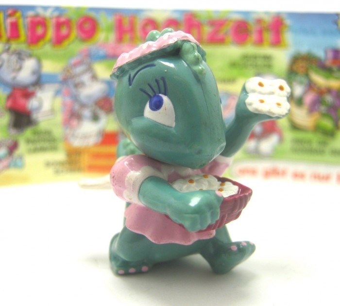 Dinolinchen + Beipackzettel Die Happy Hippo Hochzeit 