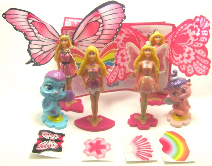 Komplettsatz  Barbie Fairytopia  + Beipackzettel