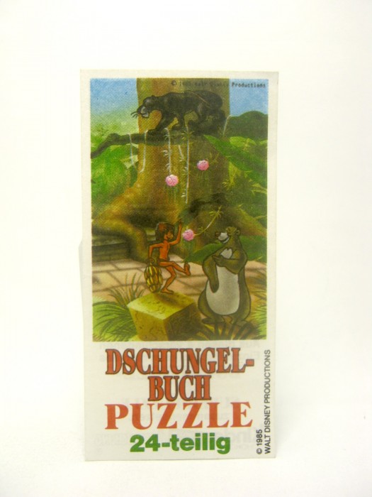 Dschungelbuch Beipackzettel 1985