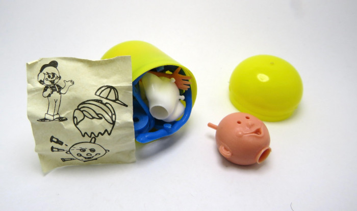 Ferrero Maskottchen Uli 1981 Original im Ei + BPZ