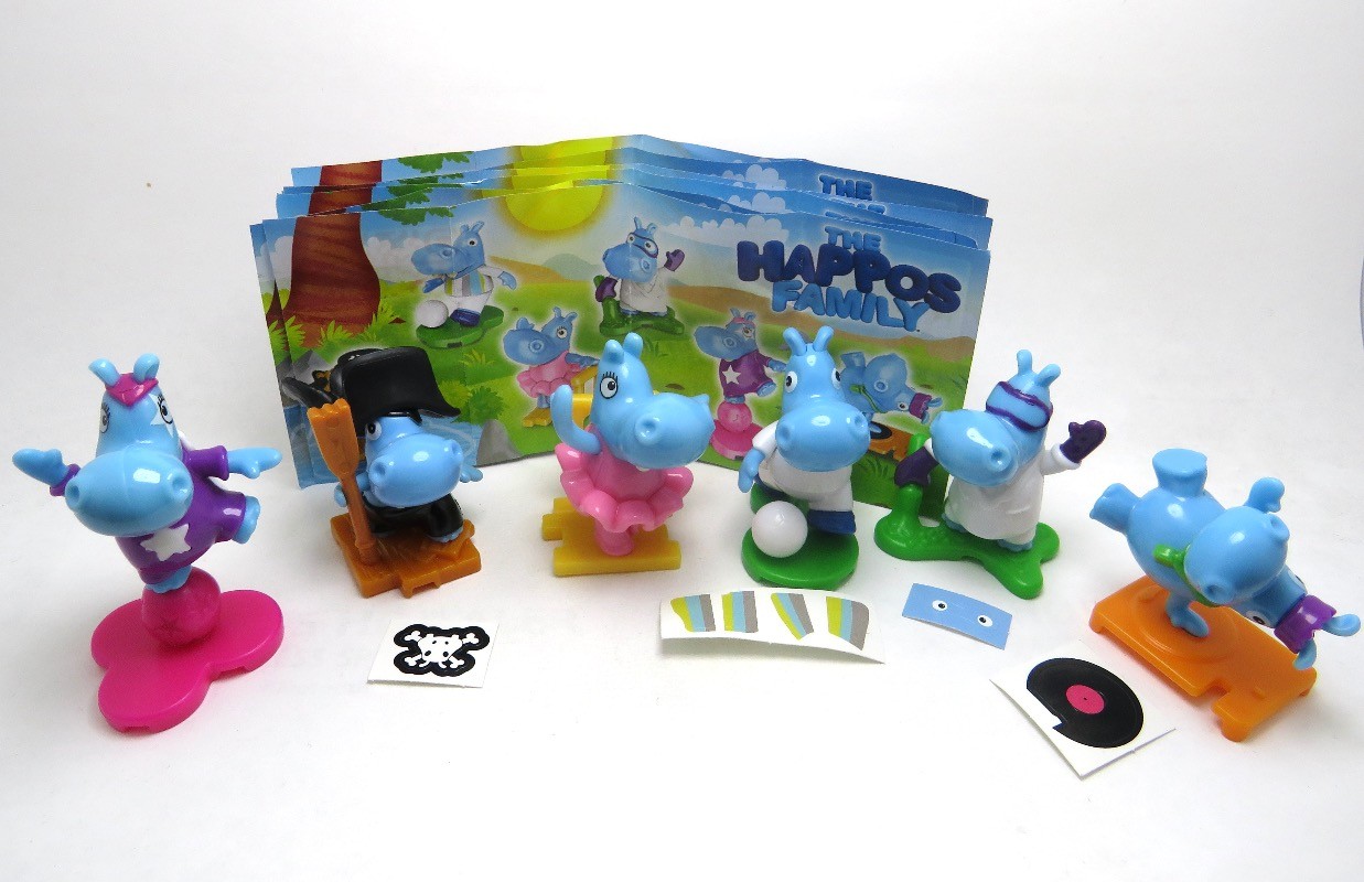 Komplettsätze Figuren und Spielzeug aus dem Jahr 2013 mit allen BPZ 