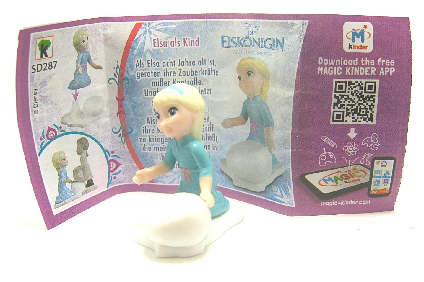 Frozen Ferrero D " Elsa als Kind SD287 " mit BPZ 2016 Disney Die Eiskönigin 