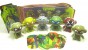 Komplettsatz Twistheads Mutant Ninja Turtles + Beipackzettel
