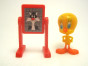 Tweety mit Tafel rot