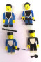 Variable Spielfiguren Polizeiserie Dreieckskörper 1981 EU 